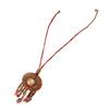Les Trésors De Lily [D3405] - Designer Necklace 'Matahari' Red / Copper