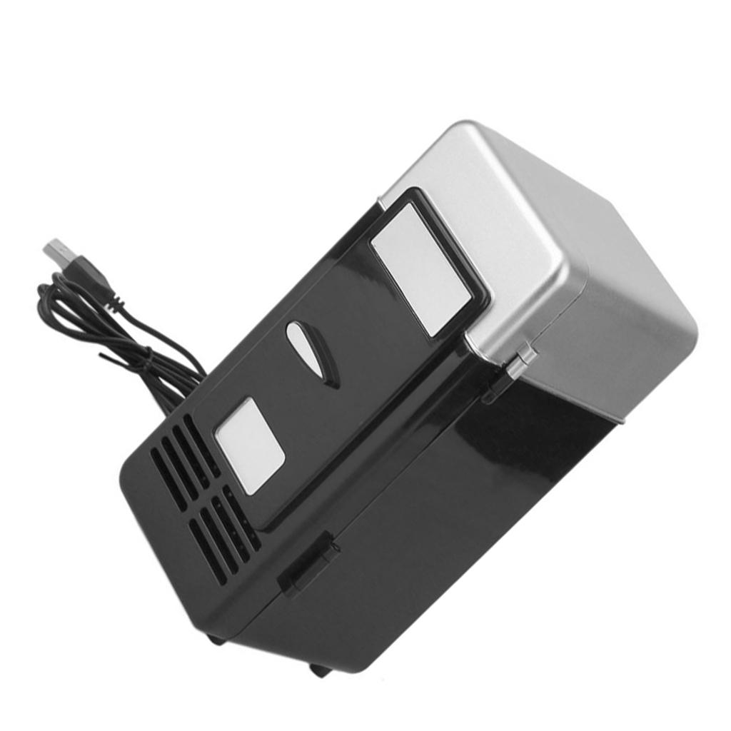 ABS Автомобильный Домашний USB Мини-холодильник USB Мини-холодильник USB Электрический Холодильник Для Дома Офиса Отеля