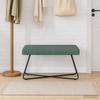 Bench Sea Green 80 x 40 x 45 cm Velvet