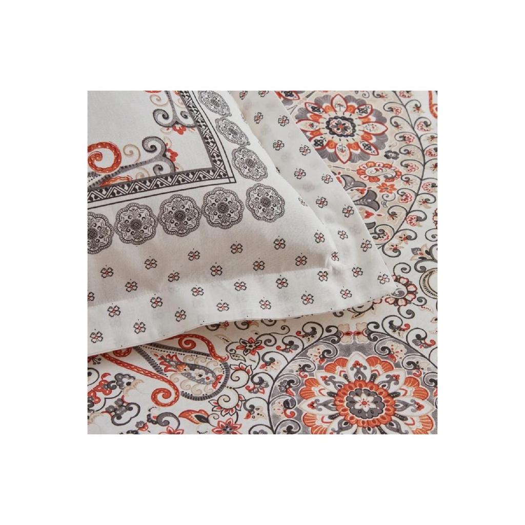 Двойной пододеяльник Aprika из 100% хлопка, плитка