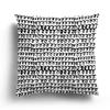 Nordic Autumn Black and White Simple Printed Sofa Cushion Cover Pillowcase Home Party Car Bedding