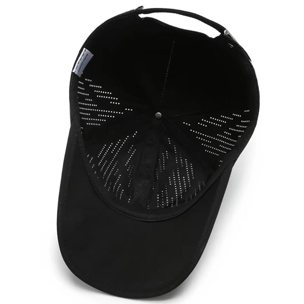Breathable Mesh Baseball Cap Adjustable Trucker Hat Versatile Quick Drying Cap Unisex