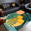 Абстрактные Цветы Листья Эстетические Ковры для Дома Гостиной Детской Спальни Дивана Придверный Коврик Кухонные Напольные Коврики Противоскользящий Декор