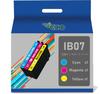 EasyECO Epson IB07 Ink Cartridge 3 Color Set IB07CB IB07MB IB07YB Ginkgo Ink IB07CL4B Compatible Ink Compatible with the Latest IC Chip Remaining