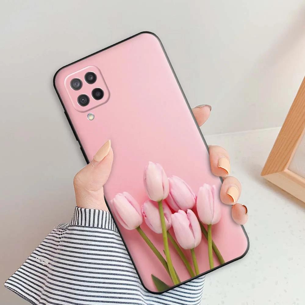 For Samsung M12 Case Protective Case For Samsung Galaxy M12 Phone Fundas SM-M127F/dsn Silicone Soft TPU Back Cover on M12 Bumper