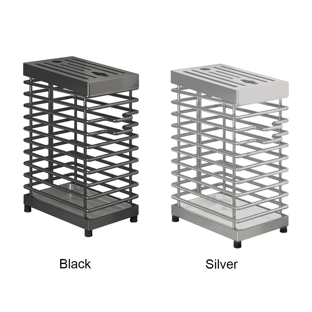 Держатель для ножей из нержавеющей стали, настенный, подставка для кухонных ножей, полый органайзер для столовых приборов из железной проволоки для кухонной столешницы