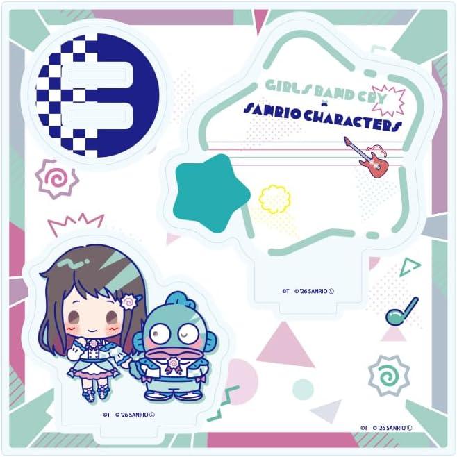Девочки-группа Cry x Персонажи Sanrio 08 Рин x Хангидон [Иллюстрация-коллаборация] Акриловая подставка-пластина