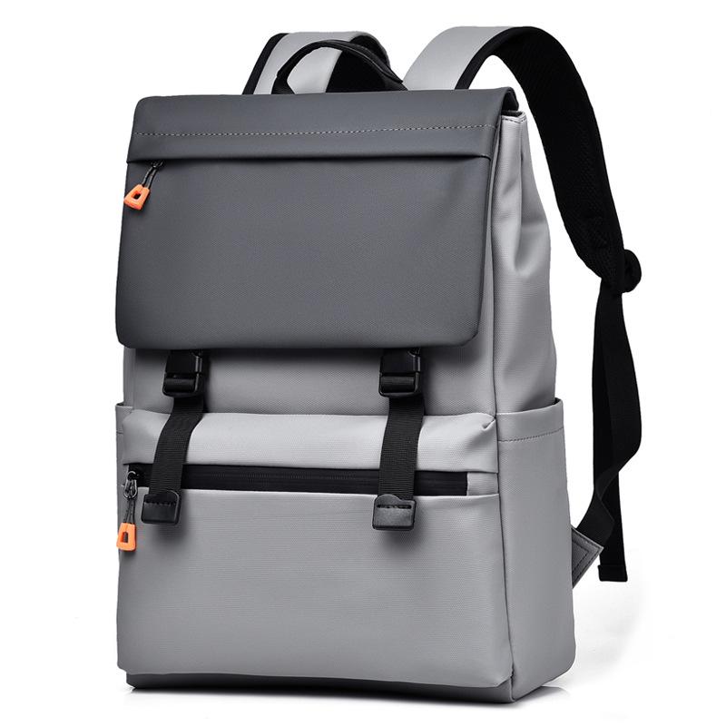 Men's Large Capacity Fashion Backpack - Casual Computer and Shoulder Bag with Front Cross Design