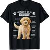 Anatomy of A Doodle Dog Doodle Owner Goldendoodle Mom T-Shirt Unisex Summer Streetwear Tops Graphic T Shirts Camisetas