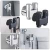 G1/2 Three-way Filling Angle Valve Wall Mount One Into Two Out Water Controller Toilet Bidet Cleaning Sprayer Accessories