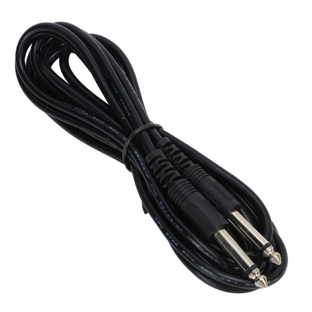 Guitar AMP Cable Patch Cord Effect Pedal Connector Wire 3 Meters Instrument Accessory Straight Head