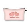 Women Beauty Case Fashion Valentine's Day Skincare Lipstick Cosmetics Makeup Bag Toilet Bag Accessories
