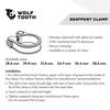 Подседельный штырь Wolf Tooth Wolf Tooth, черный, 29,8 мм