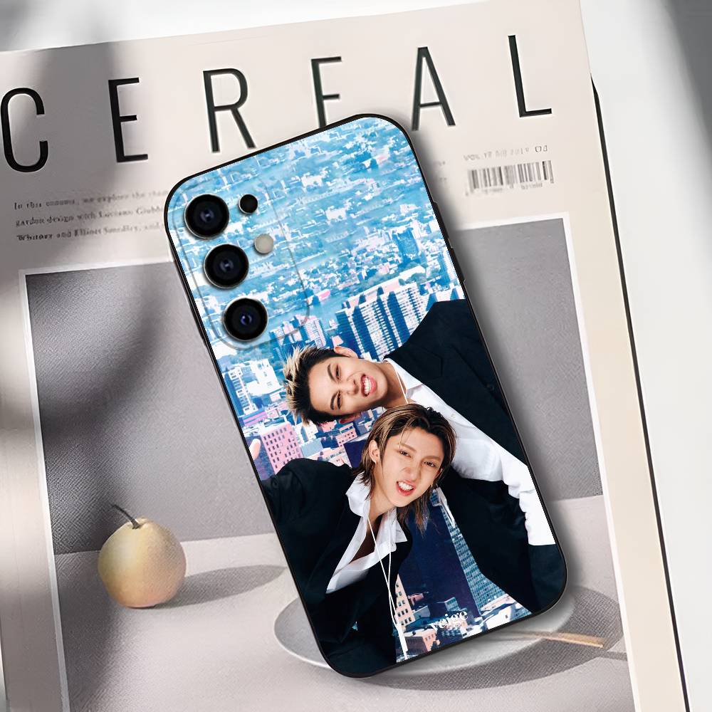 Woojin LNGSHOT Jung Woo Jin Phone Case For Samsung S25,S24,S21,S22,S23,S30,Ultra,S20,Plus,Fe,Lite,Soft Black Cover