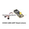 CH343 USB to UART Serial Module with Micro, Mini, Type-A, Type-C Interfaces