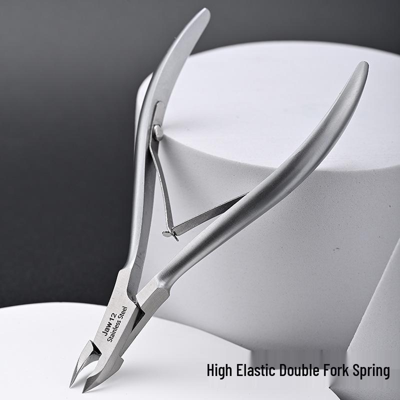 Easycut D07-12 Stainless Steel Cuticle Pliers – Sharp Manicure Tool