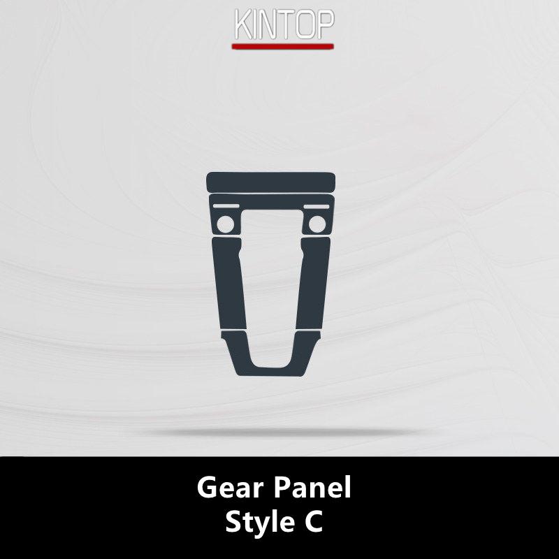 For PORSCHE 911 19-22 992 Car Interior Center Console Transparent TPU Protective Film Anti-scratch Repair FilmAccessories Refit