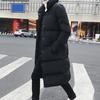 Мужская куртка с капюшоном, однотонная, с длинным рукавом, холодостойкая, зимняя, утолщенная, с хлопковой подкладкой, ветровка