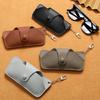 Handmade Glasses Bag With Lanyard Hanging Sunglasses Case Container Storage Box