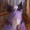 Cute Kuromi Ear Headband Plush Hairband For Kawaii Costume And Cosplay Gifts For Girls