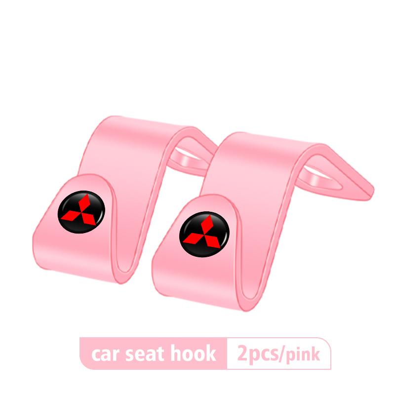 cxdjmy1 For Mitsubishi Car Seat Headrest Hook Organizer Hanger Interior Accessories Outlander Lancer L200 ASX Pajero Grandis Eclipse
