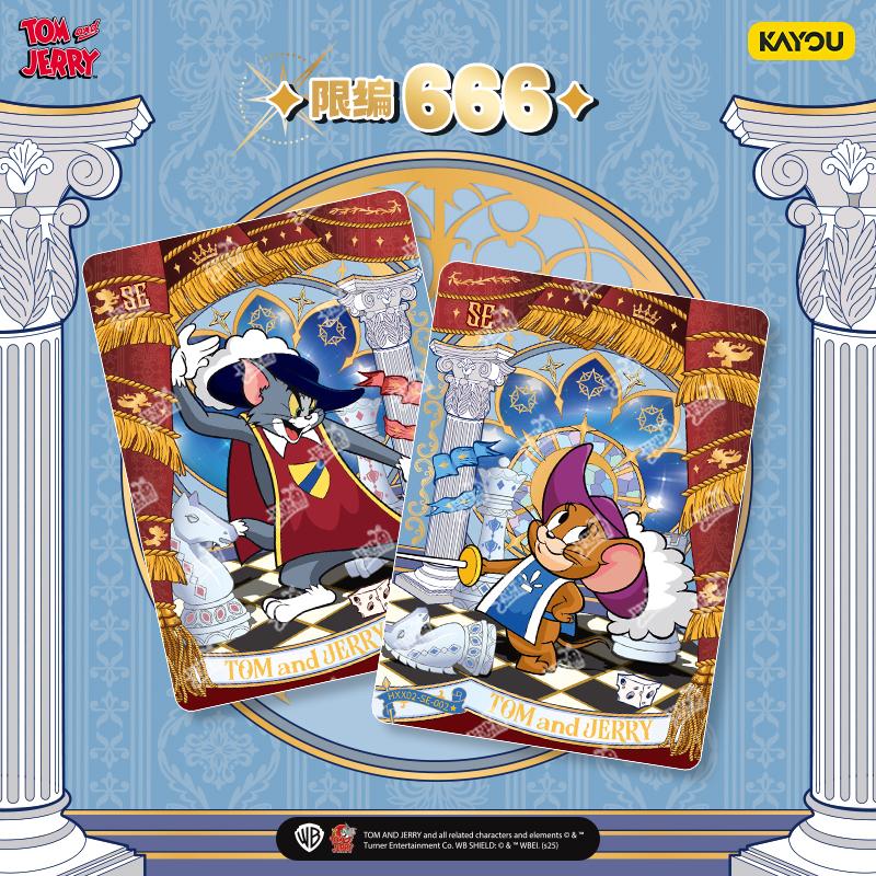 In Stock Card Game Tom and Jerry Happy Enemies and Enemies Part 2 Official Animation Peripheral Card Collection Gift