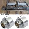 Chrome Plated Brass Reducer for Shower Hose Head 3/4 Female To 1/2 Male