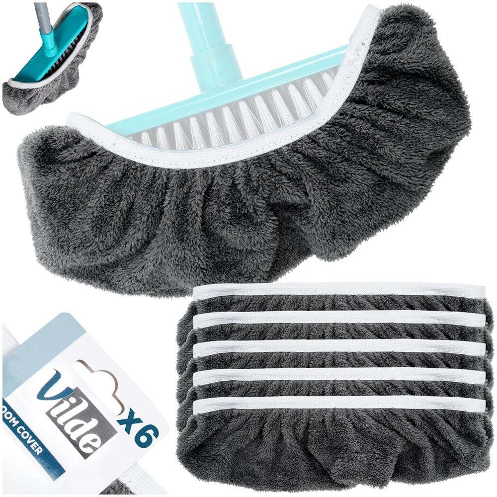 Microfiber Broom Cloth 6 Pcs.