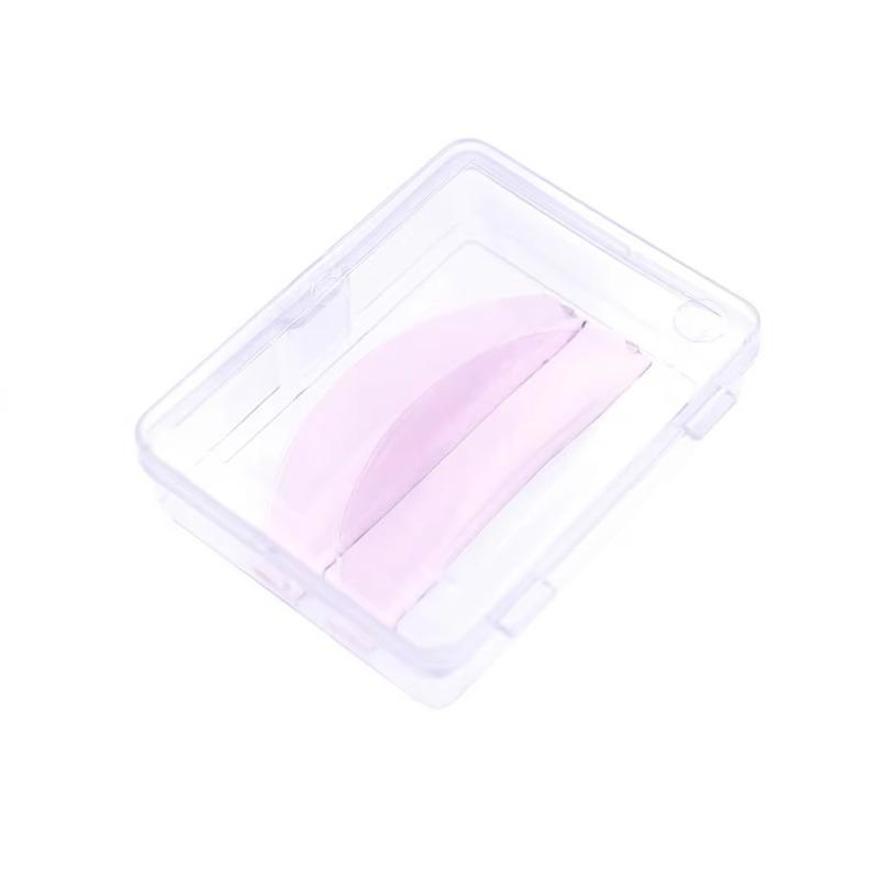 New 1Pair Silicone Lash Perm Pads Softening Lifting Lashes Rods Shield 3D Eyelash Curlers Accessories Makeup Tools Self-adhesive