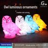LED Owl Night Light for Kids - Luminous Bedroom Toy