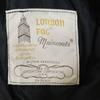 LONDON FOG Винтажное пальто-воротник из нержавеющей стали 80-х годов M черное Женское Б/У