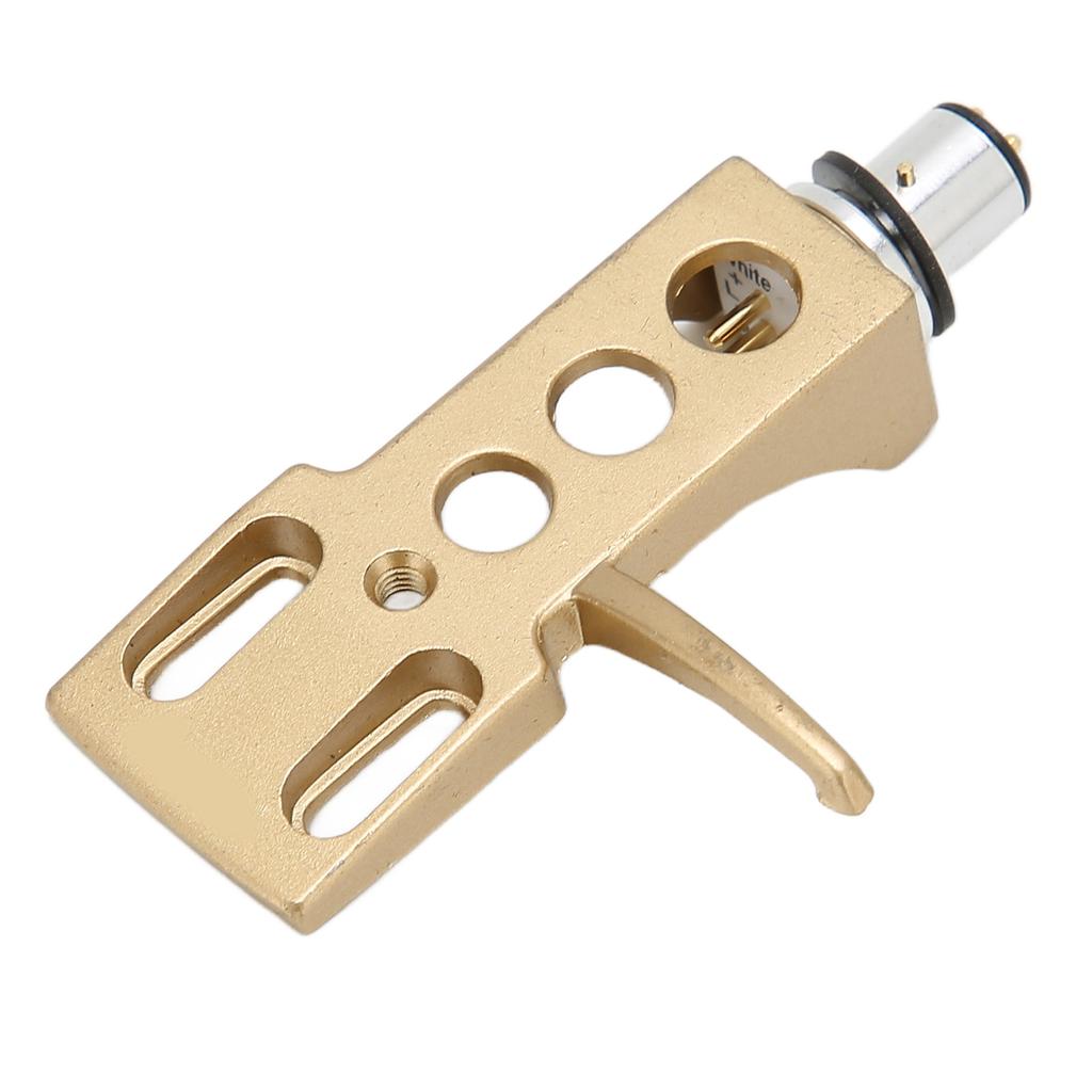 Vinyl Stylus Holder Aluminium Alloy Vinyl Record Phonograph Cartridge Holder with 4 Connection