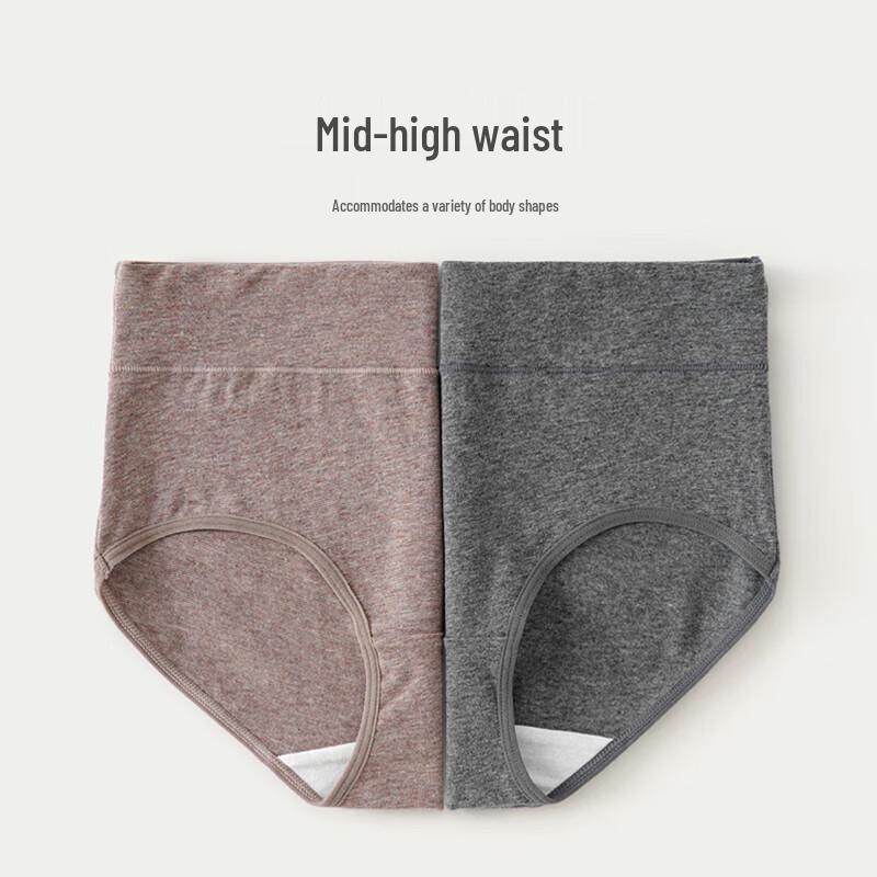 YOUNGYELL Women's 7A Antibacterial Cotton Underwear 4-Pack