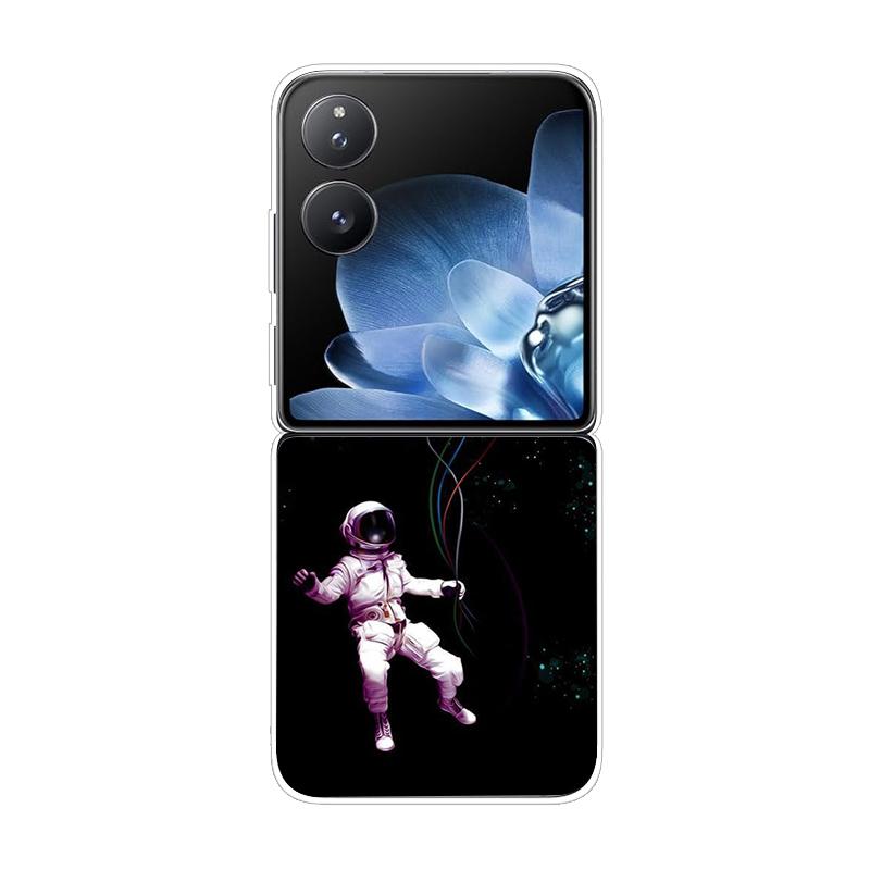 Твердая ПК-накладка для Xiaomi Mix Flip Противоударный чехол для телефона для Mi Mix Flip 5G Ультратонкая задняя прозрачная накладка MixFlip Чехол Coque Funda