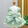 Модное полное платье для кошки породы сфинкс с бантом Сладкое домашнее животное Свадебные платья Одежда для кошек Котята Юбка Маскотас Костюм Вестидос