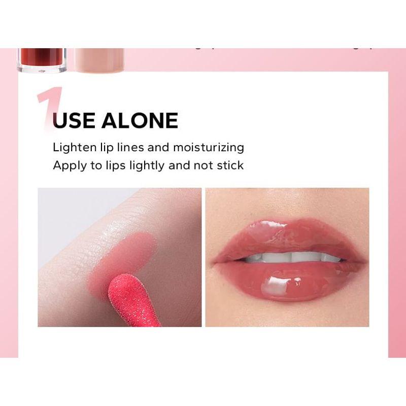 BEAUTY GLAZED - Прозрачное и тонирующее увлажняющее масло для губ - 5 цветов