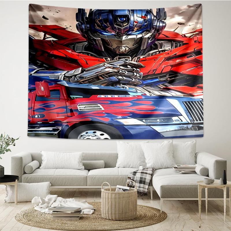 Trans-formers Tapestry, Unique Design Tapestry, Wall Decor for Bedroom,Livingroom, Playroom,Heartwarming Fan Holiday Gifts