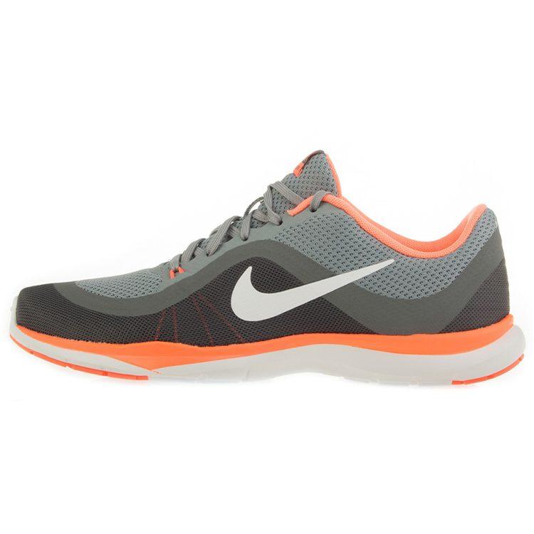 Nike Flex Trainer 6 'Gray Orange White' Women's 831217-009