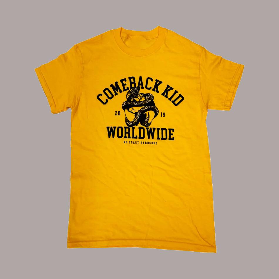 Comeback Kid Band Gold Color Cotton Size S-4XL T-Shirt Unisex PP574
