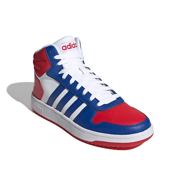 adidas Кроссовки Hoops 2.0 Mid 'Белый Синий Красный' FY8472