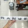 RANGE ROVER logo, Range Rover Executive Sports Aurora cover letter logo, red edge black letter rear sticker