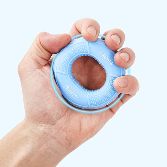 7,5 см силиконовое кольцо для тренировки силы противоскользящее кольцо для тренировки пальцев предплечья круг для укрепления ручек портативный тренажер для реабилитации рук