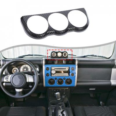 ABS Карбоновая Накладка на Панель Приборов, Часы, Отделка для Toyota FJ Cruiser 2007-21