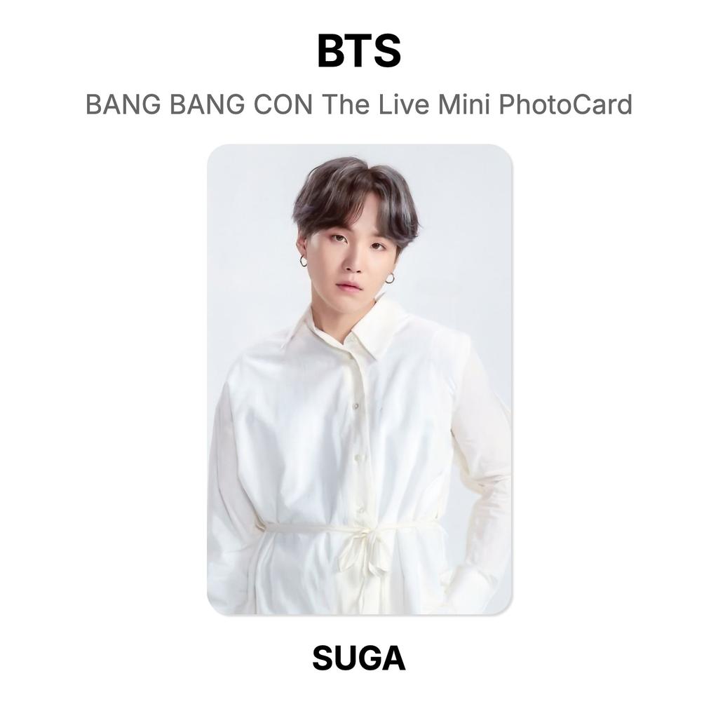 BTS BANG BANG CON Прямой эфир Мини-фотокарточка Официальная фотокарточка
