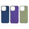 Coque biodégradable - iPhone 15 Pro Max - Bleu marine - Écologique - Paille de blé