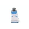 Женские кроссовки Air Jordan 1 Mid UNC White Carolina-Blue BQ6472-114