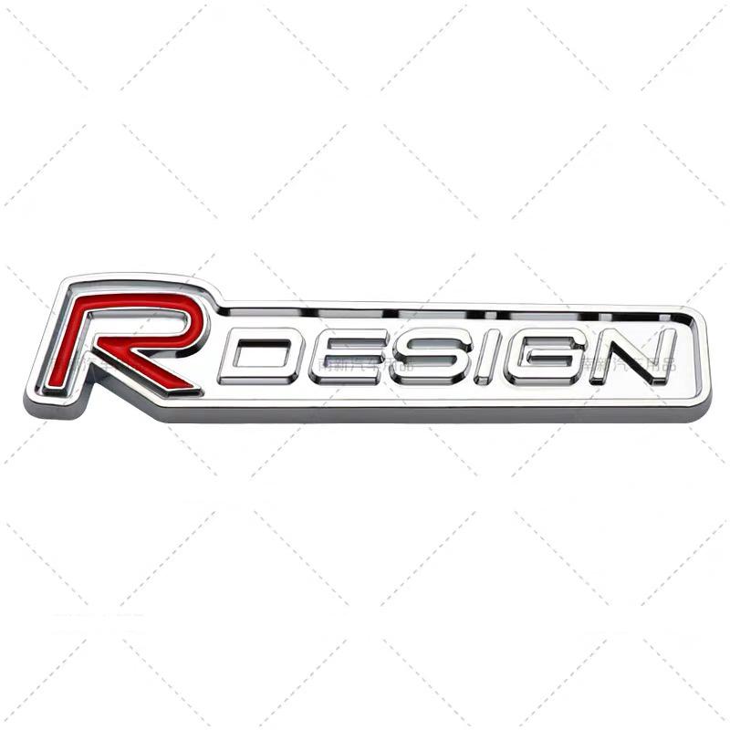 sbfqv0 Volvo The RDESIGN Metal Trim On The Trunk Of A Car Applicable To Volvo AWD V40 V60 V90 XC40 XC60 XC90 S60 S80 S60L S80L T5 T6 T8