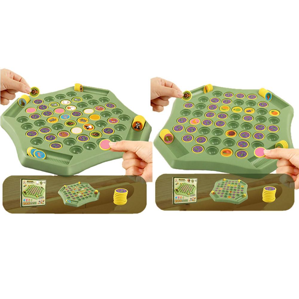 Детская игра-головоломка для тренировки памяти, шахматная дуэль, набор игрушек для тренировки фокусировки, интерактивная игра N5K1