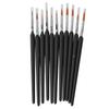 11 Pcs Watercolor Painting Brushes Paint Brushes Set Weasel Hair Watercolour Acrylic Oil