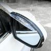 For Volvo 2Pcs Car Rearview Mirror Rain Eyebrow Rainproof Shield Accessories For Volvo XC90 V90 V60 XC60 V40 EC40 EX40 S80 S60 S